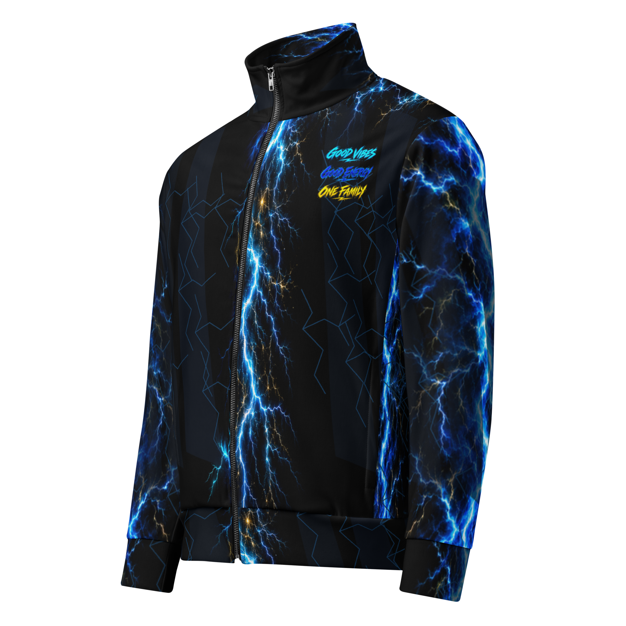Founder Track Jacket with the approved lightning and slogan
